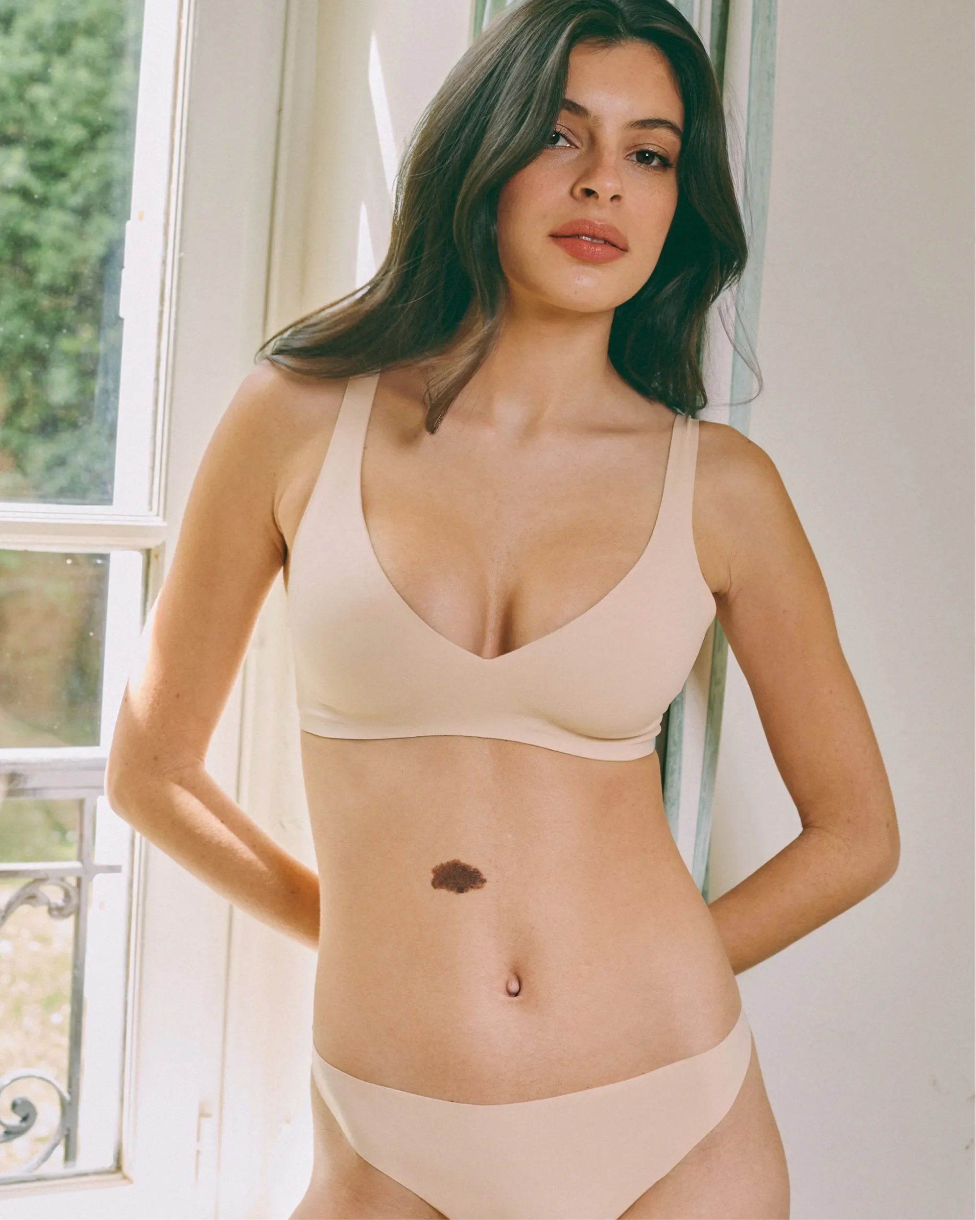 Brassière Hot Décolleté - Light Beige - Image 4