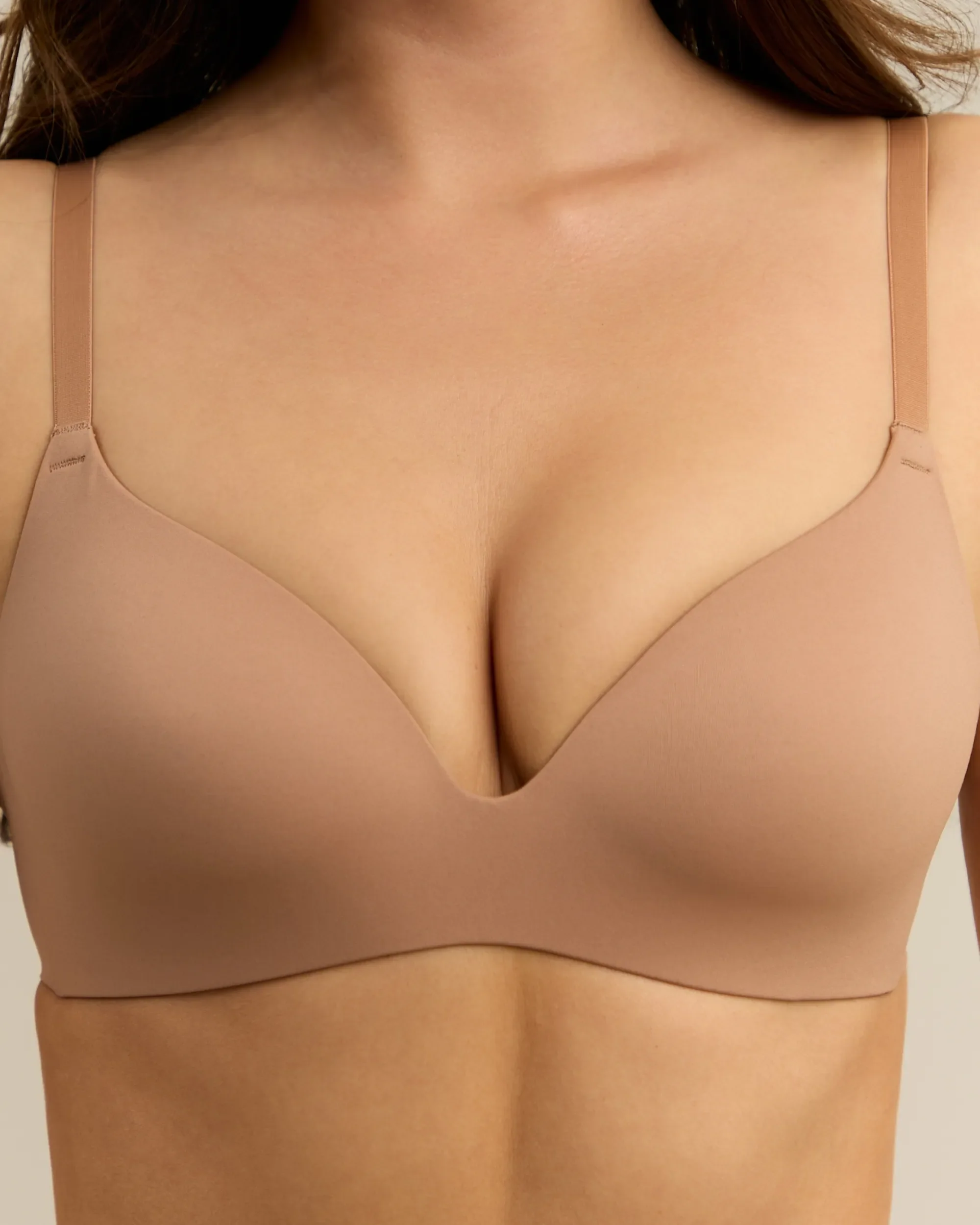 Brassière Hot Décolleté Push-up - Nude - Image 3