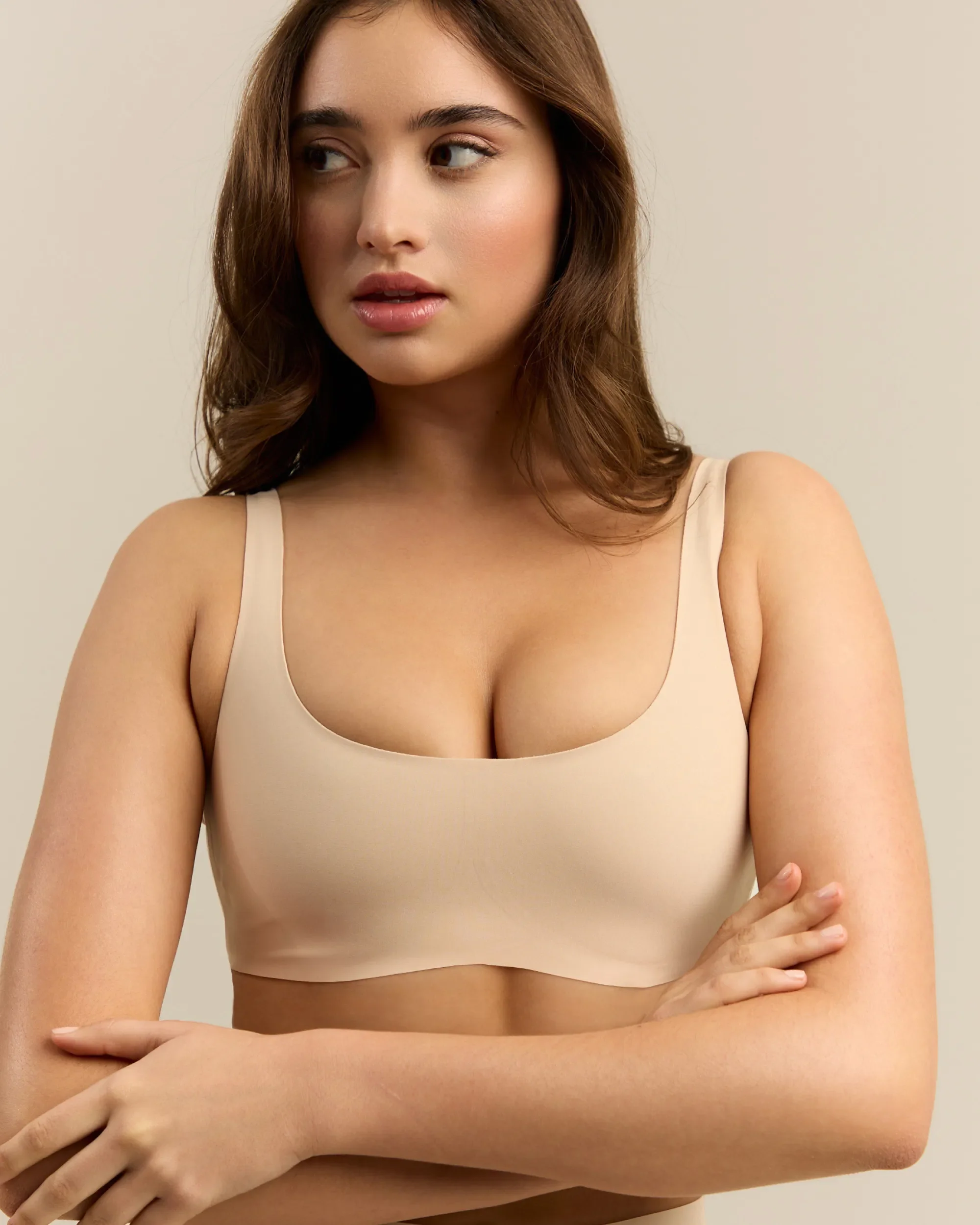 Brassière Repulpante - Light Beige - Image 3