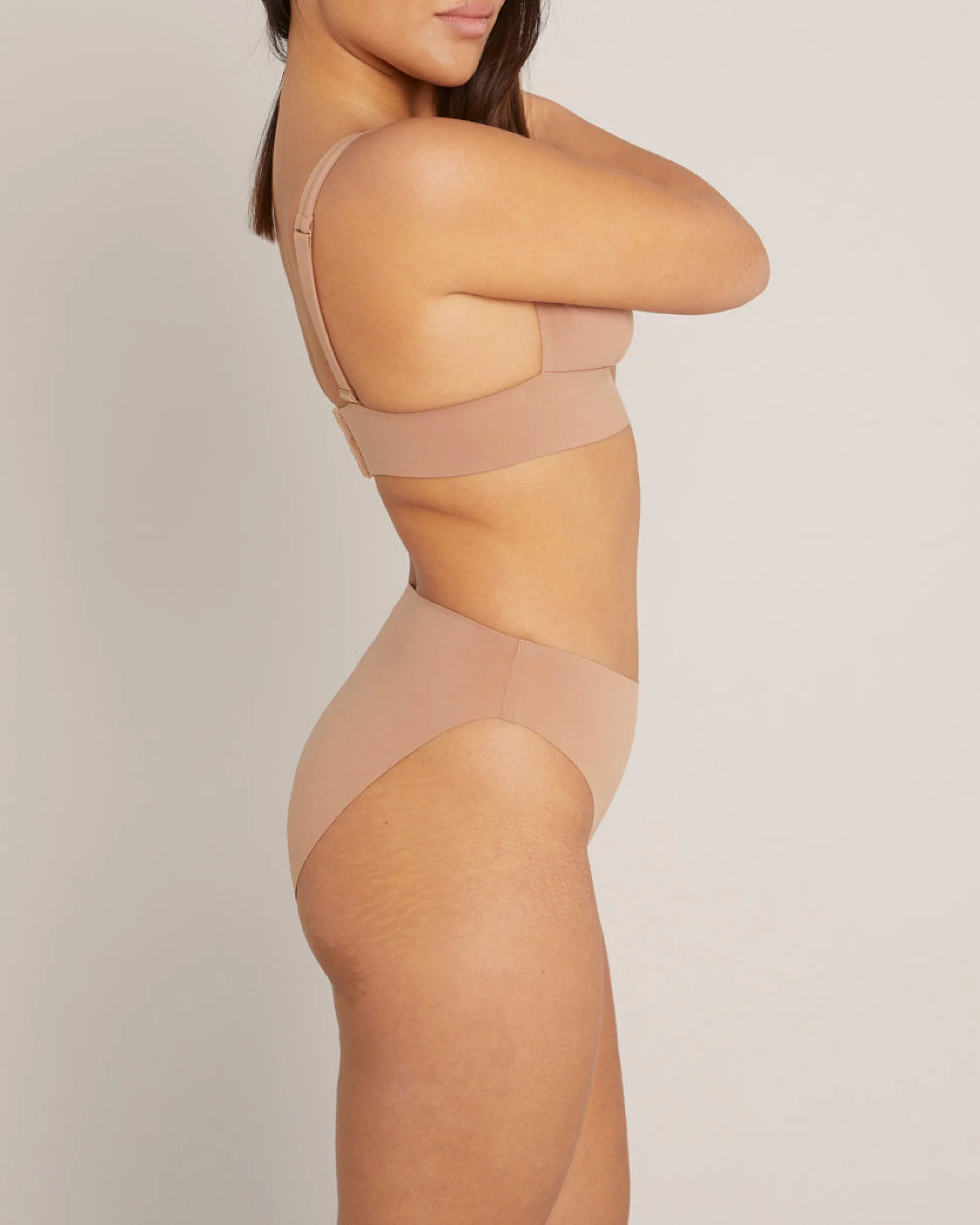 Culotte Menstruelle Parfaite - Mi-haute - Nude - Image 4